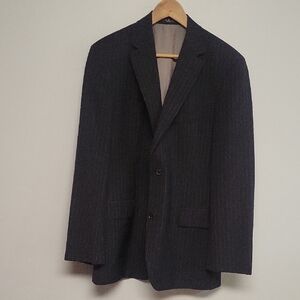 Boss Charcoal Pinstripe Men's Blazer